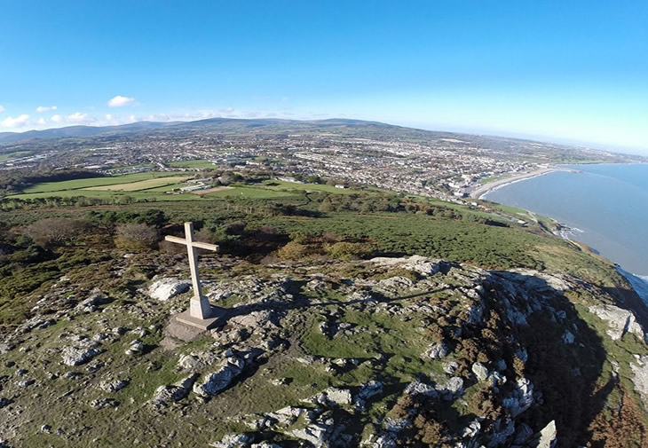 Bray Head from Drone